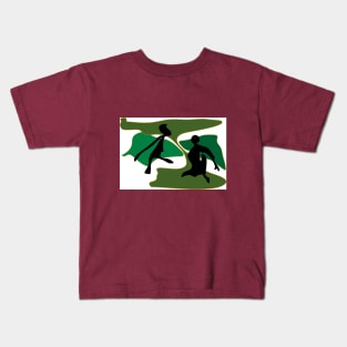 Conversation in the Forest Kids T-Shirt